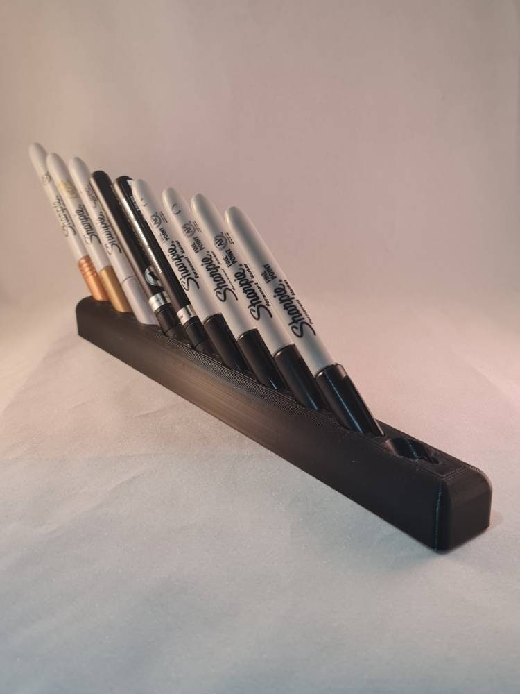 Sharpie Marker Storage - 10 Marker Tray