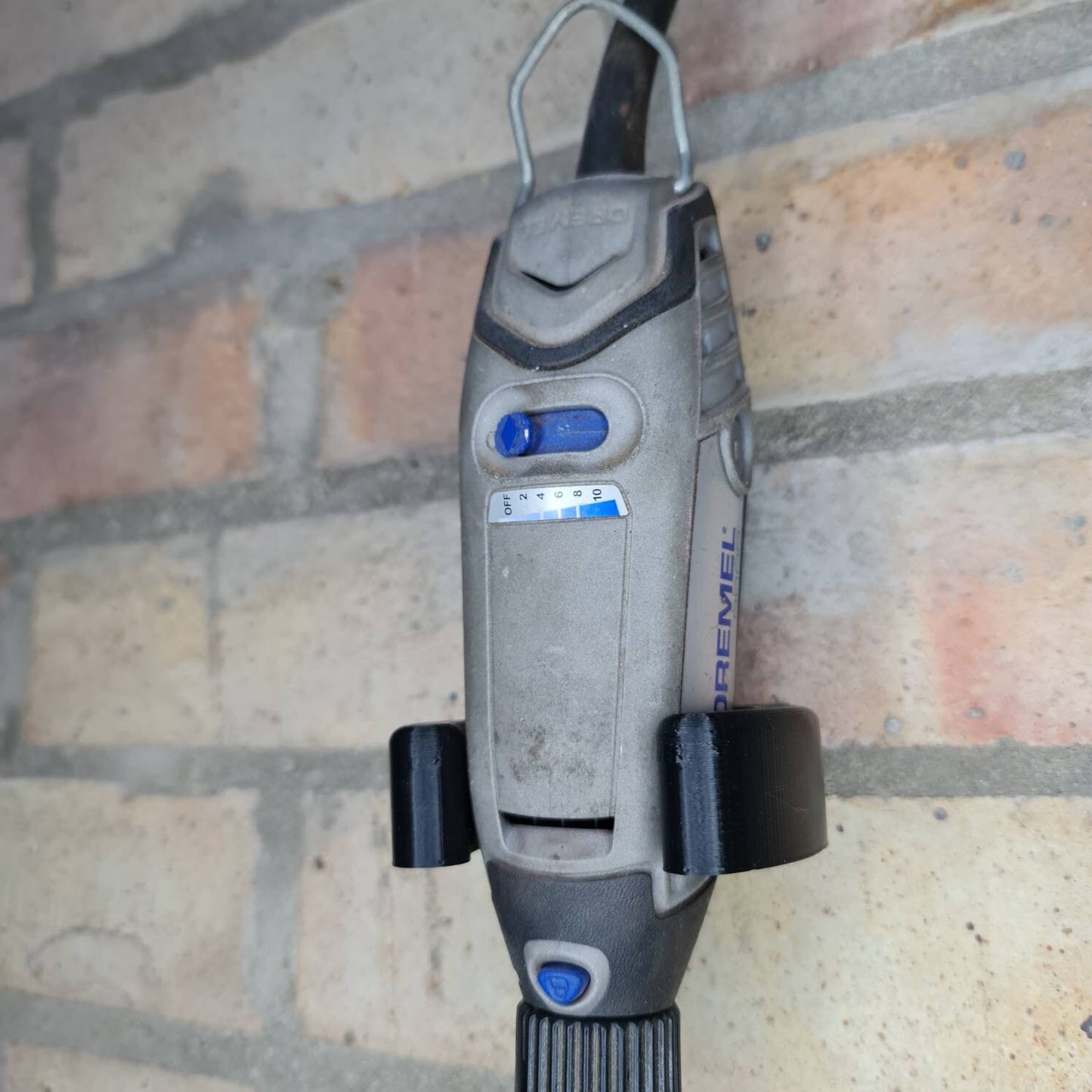 Wall-Mounted Hanger / Storage Solution for Dremel Rotary Tool & Flexible Shaft