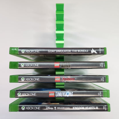 Modular Wall-Mounted Xbox One Game Storage Display Shelf - Horizontal Rack for 10 Games